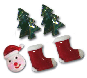 Holiday Glass Gems Assortment, Mosaic Tesserae Sale