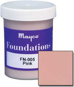 Pink Foundation Glaze - 4 oz, Foundation Glazes