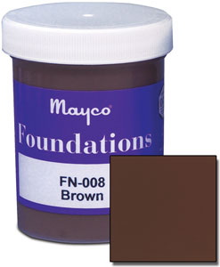 Brown Foundation Glaze - 4 Oz