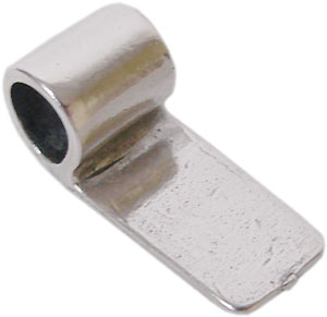 Sterling Silver Tube Top Jewelry Bail - 1 Pack