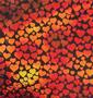 Dichroic Strip - Hearts On Thin Clear - 90 COE
