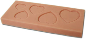 Heart Tags Mold