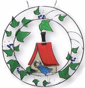 Birdhouse Ivy Ring Panel