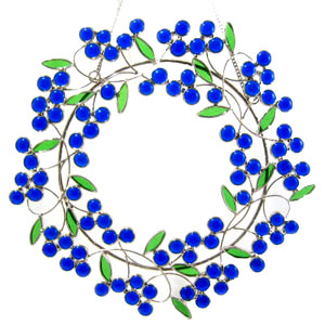 Blue Berry Wreath