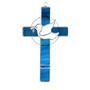 Blue Cross And Dove Suncatcher