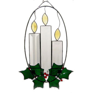 Candle Oval Ring Panel