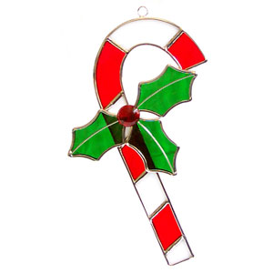 Candy Cane Suncatcher