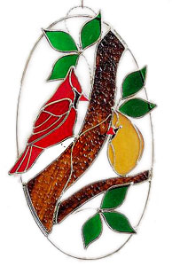 Cardinal Oval Panel