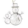 Crystal Snowman Suncatcher