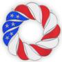 Flag Wreath