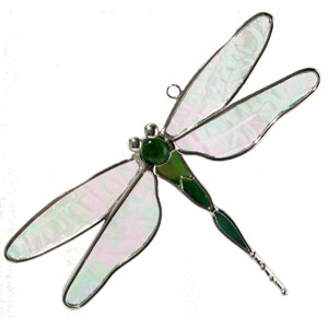 Green Dragonfly Suncatcher