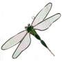 Green Dragonfly Suncatcher