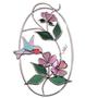 Hummingbird Oval Panel