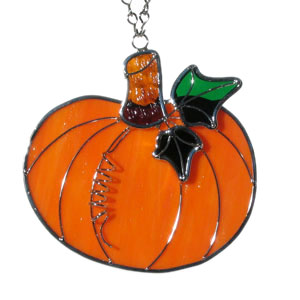 Large Pumpkin Suncatcher