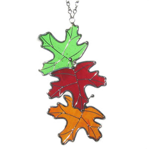 Triple Maple Leaf Suncatcher