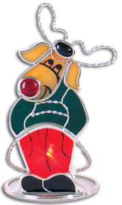 Holiday Moose Votive