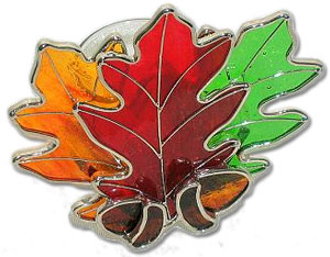 Oak Leaves Votive