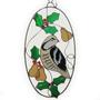 Partridge In A Pear Tree Oval Panel