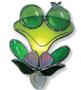 Frog And Pink Flower Night Light