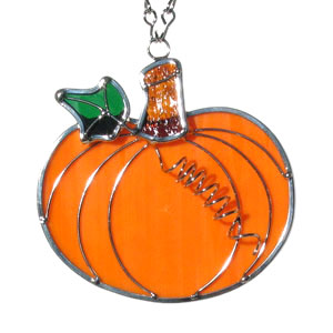 Small Pumpkin Suncatcher