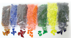 Mosaic Frit Sampler Pack, Mosaic Frit