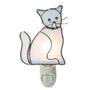 White Kitty Night Light