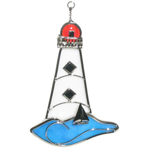 Mini Lighthouse Suncatcher