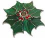 Holly Candle Holder