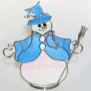 Pre-Made Standing Snowman