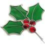 Holly Sprig Suncatcher