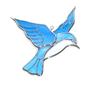 Mountain Bluebird Suncatcher