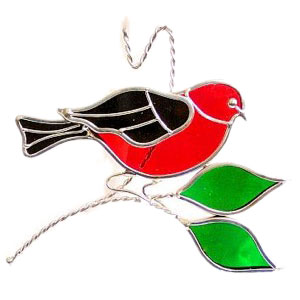 Scarlet Tanager Suncatcher