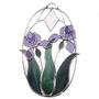 Dutch Iris Oval Panel