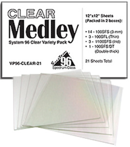 System 96 Clear Medley Pack, Fusing