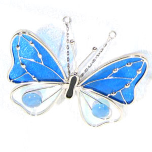 Blue 3d Butterfly