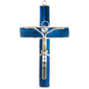 Blue Crucifix