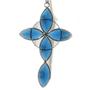Blue Jewel Cross