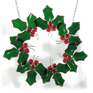 Large Holly Wreath