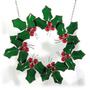 Large Holly Wreath