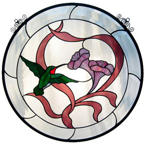 Round Hummingbird Panel