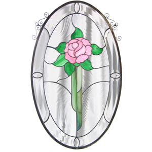 Rose Oval Panel