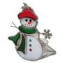 Snowman Votive