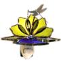 Dragonfly And Yellow Flower Night Light