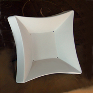 8 Flared Square Bowl