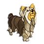 Obsession Pre-Cut Rudy Yorkie Dog Kit