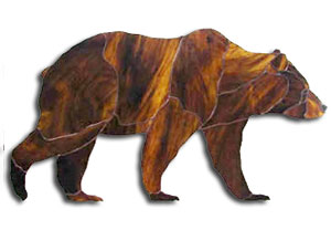 Obsession Pre-cut Grizzly Bear Kit
