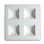 Slashed Squares Casting Mold