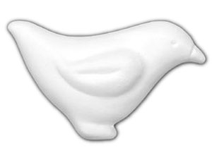 Bisque Bird Knobs
