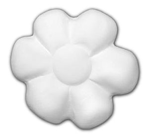 Bisque Flower Knobs