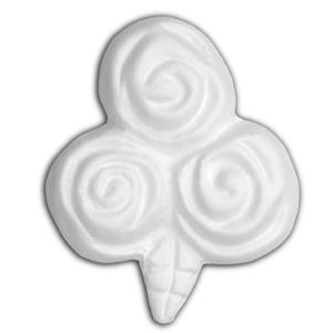 Bisque Roses Knobs